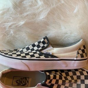 Vans Classic Checker Slip-on Women Size 8
